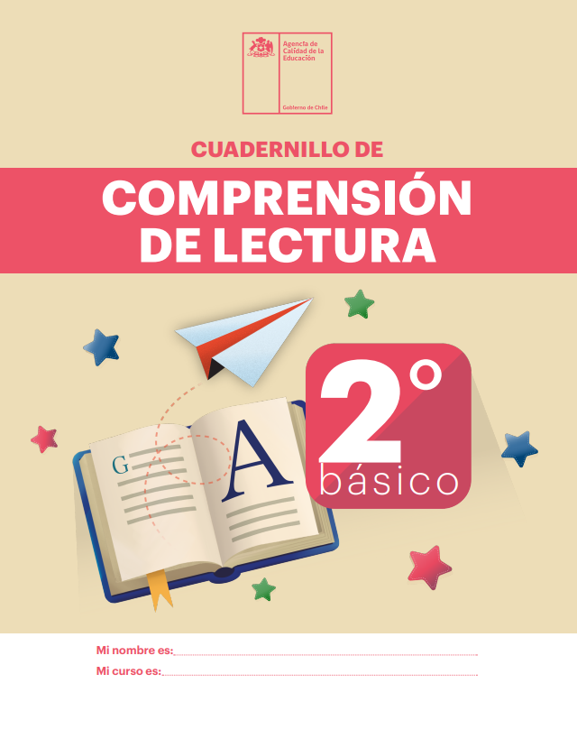 Cuadernillo de comprensión de lectura