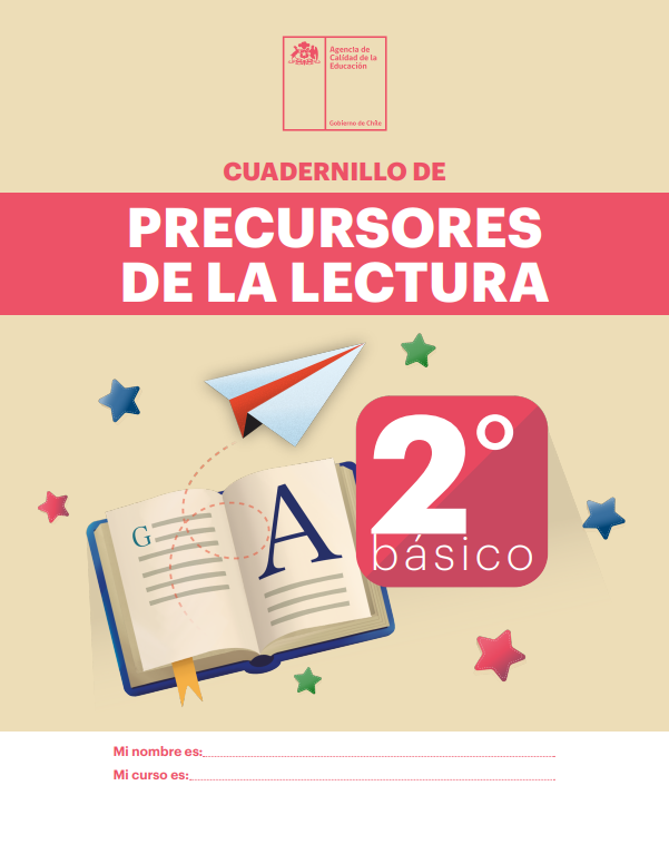 Cuadernillo de precursores de la lectura